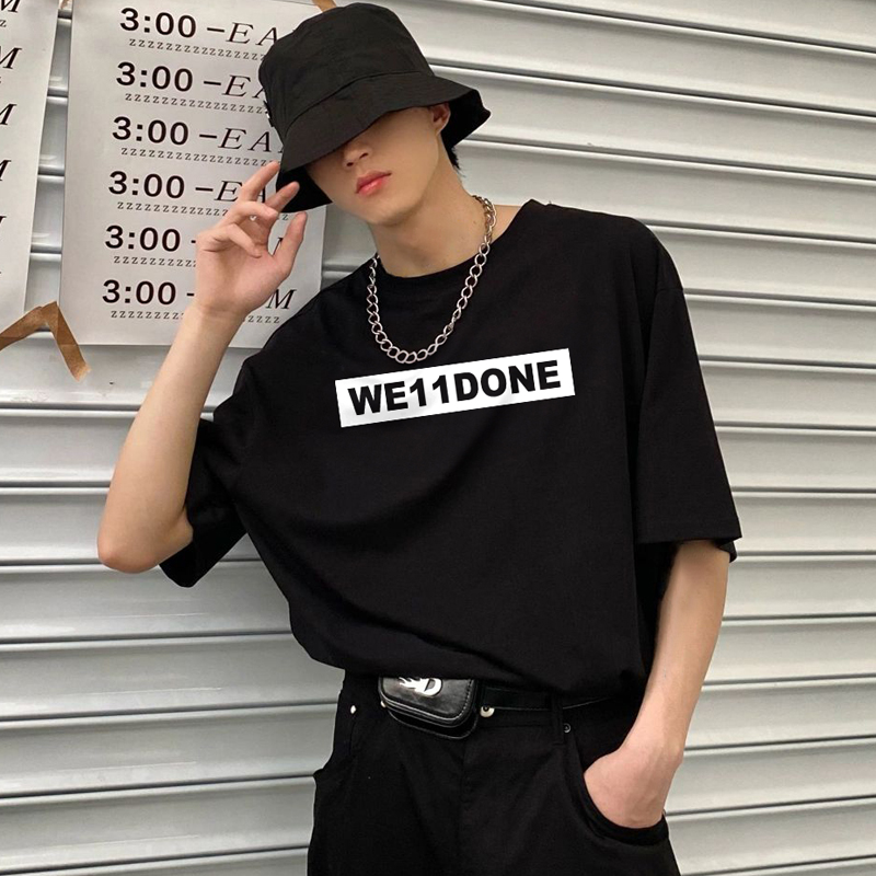 WE11DONEKONNE短袖潮牌t恤男