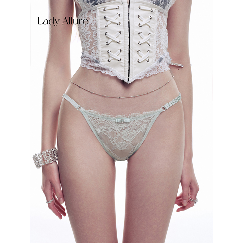 「LA」Edith·情调密语 | 边界系列*性感蕾丝细带纯欲薄款内裤女