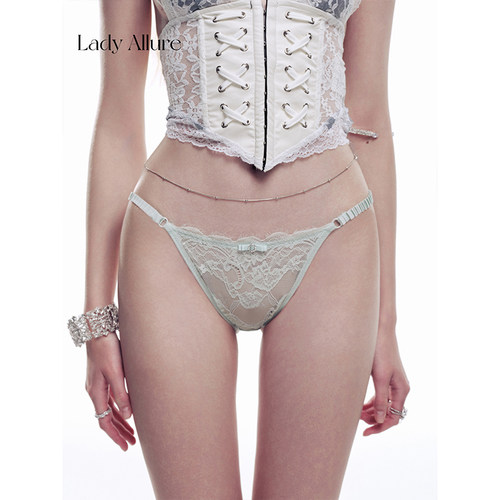 「LA」Edith·情调密语 | 边界系列*性感蕾丝细带纯欲薄款内裤女