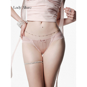 「LA」Julie·沉静生温｜静感系列 性感优雅蕾丝网纱纯欲女士内裤