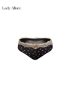 「LA」Ruby·炽爱回想｜软线系列*热烈贴身蕾丝爱心纯欲女士内裤