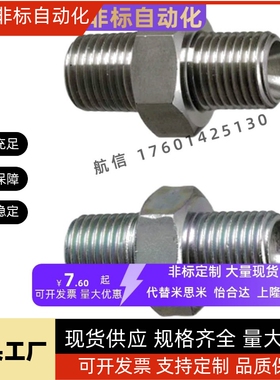 标准YCPF22F 33F液压水压用接头 直管型PT·PF双外螺纹