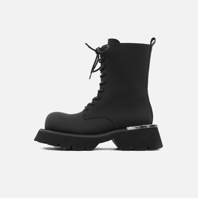 【NOT闭店清仓】鹭卓同款大头马丁靴厚底高帮工装靴 男女同款靴子