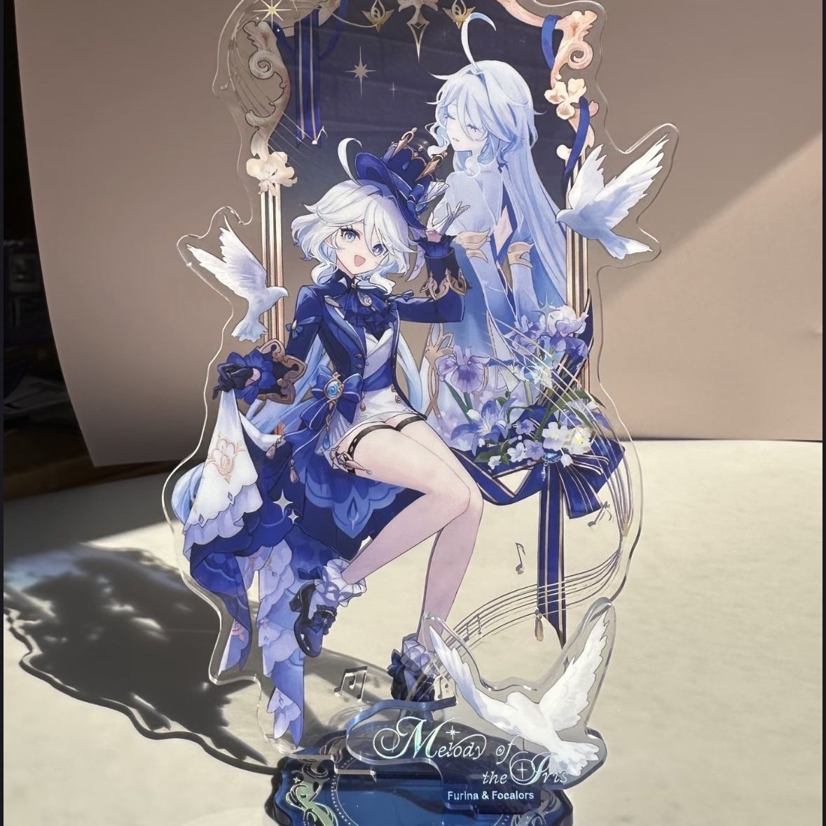 新款原神芙宁娜桌面摆件压克力立牌二次元房间装饰创意家居礼物