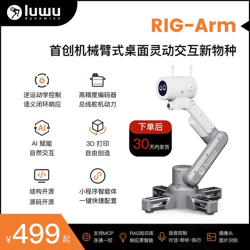 RIG-Arm编程机械臂STEAM教育
