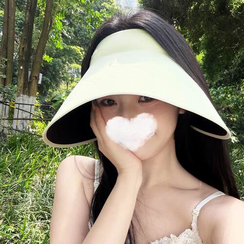 大帽簷防晒帽女士2026新款夏季遮阳物理抗UV空顶透气户外帽子.