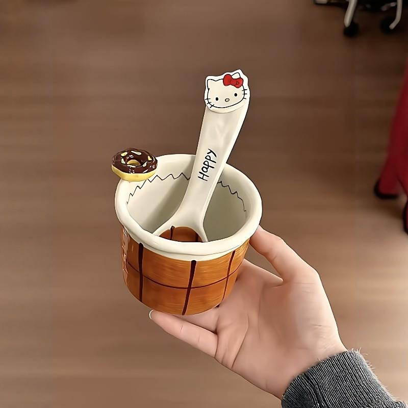 哈喽kitty可爱陶瓷马克杯下午茶图片