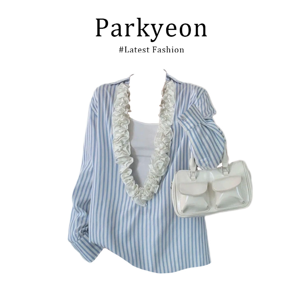 parkyeon高级感慵懒风衬