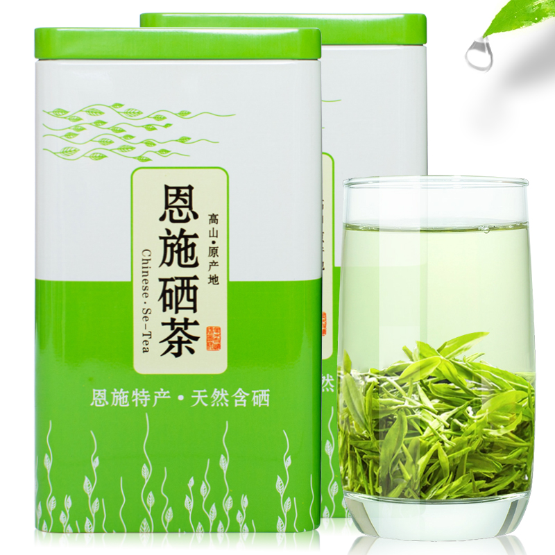 产地直供！恩施硒茶炒青浓香型绿茶500g