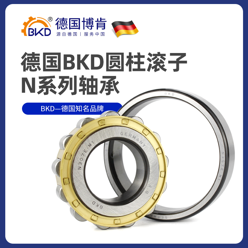 德国BKD进口轴承N320 N322 N324 N326EM P4 P5短圆柱滚子轴承大全