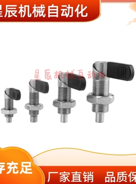 KPKA KPKB-M10 M12 M16 M20-A4 A5 A6 A8 A10 A12 L型把手分度销