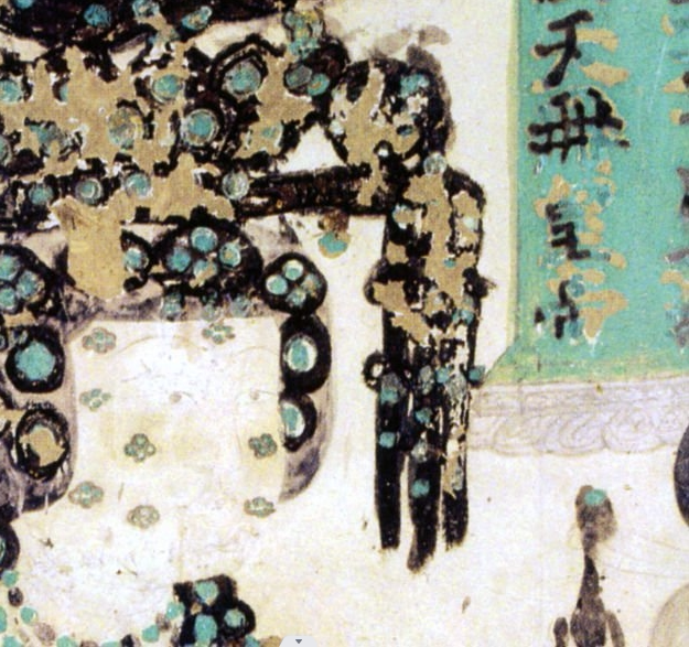 莫高窟于阗公主,河西王曹元璋妻敦煌壁画佛像高清电子图片装饰