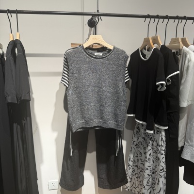 indicia6B406BX314N专柜正品标记女装简约时尚百搭马甲吊牌价599