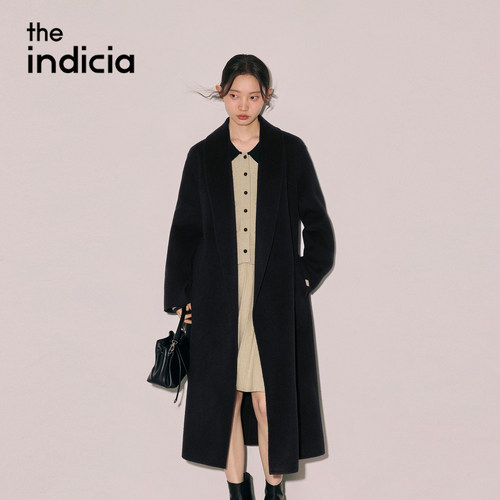 the indiciaL2D6DY339Z专柜正品标记女装2026冬季新大衣吊牌2689