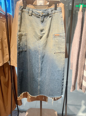 indicia5D310QZ527C专柜正品标记女装气质百褶半身裙吊牌价639