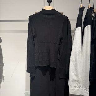 吊牌价689 显瘦绵羊毛针织衫 indiciaF2D4ZZ672C专柜正品 标记女装