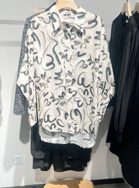 indicia6A403CS157F专柜正品标记女装简约复古质感衬衫吊牌价659