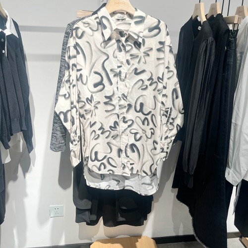 indicia6A403CS157F专柜正品标记女装简约复古质感衬衫吊牌价659