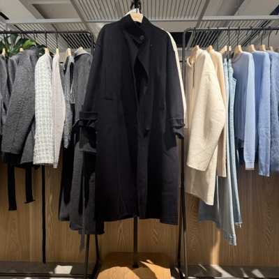 indiciaF2D4DY819F专柜正品标记女装长款羊毛毛呢大衣吊牌价2189