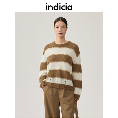 indicia5D310MS545N专柜正品标记女装通勤针织衫毛衣吊牌价639