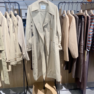 indicia6A402FY050F专柜正品 气质通勤风衣外套吊牌价1589 标记女装