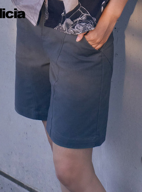 indicia3C106DK314专柜正品标记女装通勤百搭短裤休闲裤吊牌价589