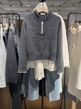 indiciatheL2D5MS293专柜正品标记女装松弛感舒适百搭毛衫吊牌899