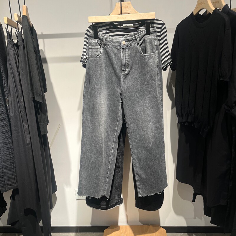 Indicia6B405NK343N专柜正品标记女装百搭休闲牛仔裤吊牌价599