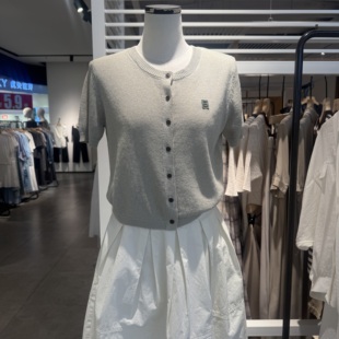 针织衫 indiciatheL2C5KS133专柜正品 标记女装 镂空薄款 吊牌689 开衫