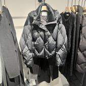 羽绒服时尚 IndiciaF2D4YR751F专柜正品 标记女装 连帽吊牌价1789