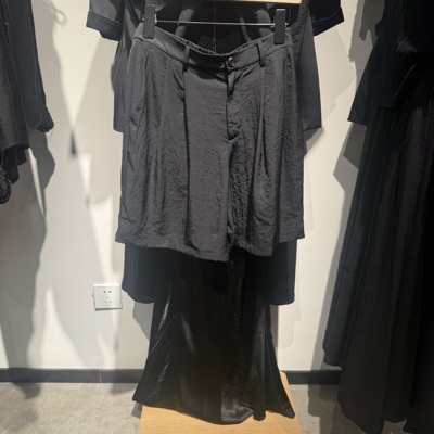 indiciaF2B5KZ171N专柜正品标记女装宽松柔软醋纤百搭短裤吊牌599