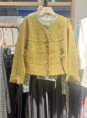 Indicia5C308WT384专柜正品标记女装春小个子短外套上衣吊牌价869