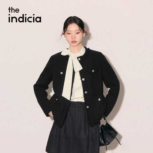 the indiciaL2D6WT353Z专柜正品标记女装2026冬季新外套吊牌1489