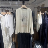 印花长袖 indiciatheL2C5TX131专柜正品 标记女装 T恤休闲吊牌价569