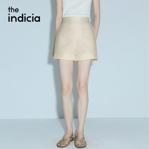 the indiciaL2B6DK160专柜正品标记女装通勤休闲短裤吊牌价469