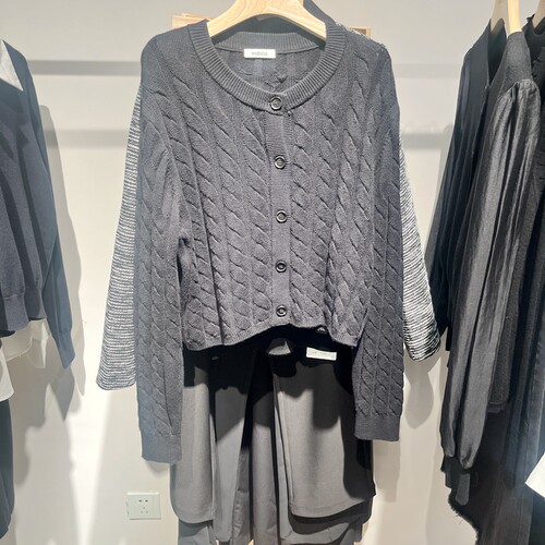 indicia5A302KS081专柜正品标记女装简约圆领羊毛针织衫吊牌价869