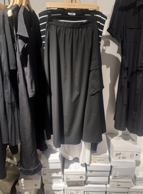 indiciaF2C4QZ453N专柜正品标记女装简约通勤百搭半裙吊牌价639