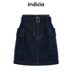 indiciaF2C4QZ439F专柜正品 标记女装 百搭牛仔裙半身裙吊牌价589