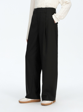 indiciaF2A5KZ028C专柜正品标记女装简约百搭休闲裤西裤吊牌价789