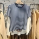 IndiciatheL2B5TX025专柜正品 标记女装 百搭通勤条纹T恤吊牌价399