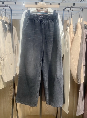 indicia6A402KZ078F专柜正品标记女装春休闲松紧牛仔裤吊牌价599