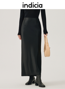indicia5D310QZ520F专柜正品标记女装醋酸优雅半身裙吊牌价869