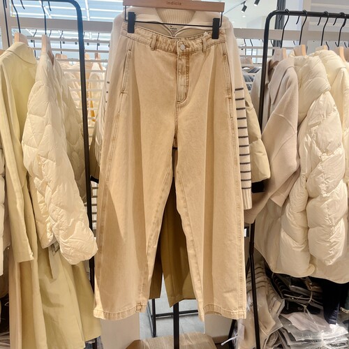 indicia6A401NK040N专柜正品标记女休闲百搭直筒牛仔裤吊牌价639