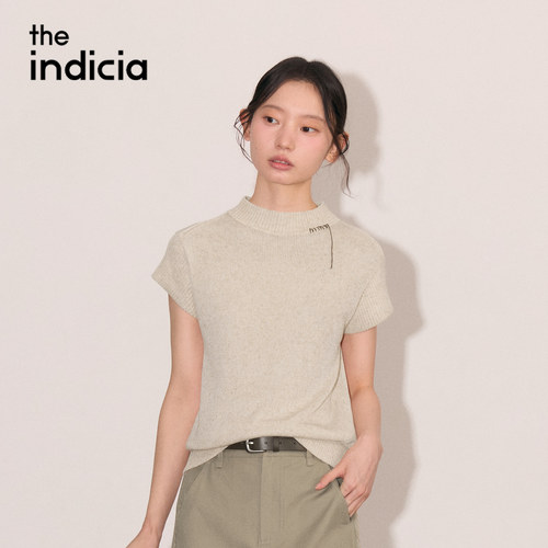 the indiciaL2C6ZZ226Z专柜正品标记女装设计感针织衫吊牌价539