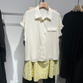 Indicia6B406CS382C专柜正品 吊牌789 衬衫 标记女装 桑蚕丝简约时尚