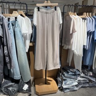 长裤 醋酸舒适休闲裤 吊牌639 标记女装 indicia6B406KZ359C专柜正品