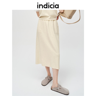 indicia6A401QZ027N专柜正品 气质半身裙针织裙吊牌价599 标记女装