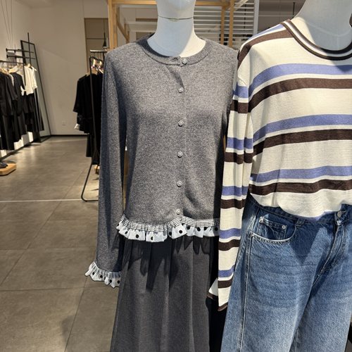 the indiciaL2C6KS243Y专柜正品标记女装针织开衫吊牌价699