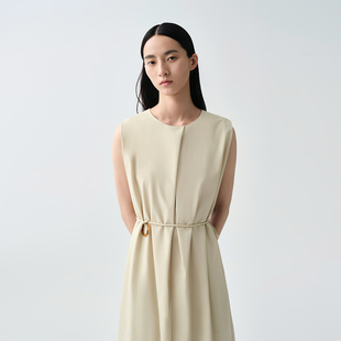 indiciaF2B5LQ224C专柜正品 休闲气质系带连衣裙吊牌价789 标记女装