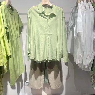 indicia C5A303CS050专柜正品标记女装春款衬衫上衣时尚吊牌价509